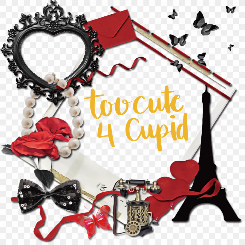 Cute Cupid Valentines Day Valentine, PNG, 3000x3000px, Cute Cupid, Betty Boop, Cartoon, Drawing, Eiffel Tower Download Free
