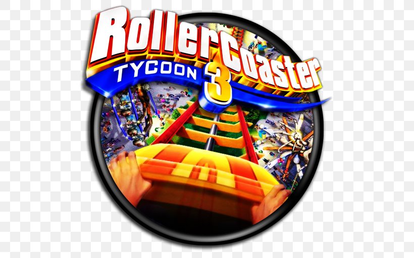 RollerCoaster Tycoon 3 RollerCoaster Tycoon 2 RollerCoaster Tycoon World Roller Coaster, PNG, 512x512px, Rollercoaster Tycoon 3, Expansion Pack, Frontier Developments, Game, Recreation Download Free