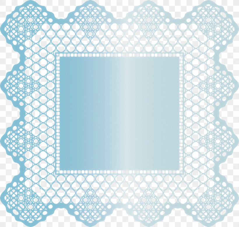 Square Lace, PNG, 3000x2844px, Square Lace, Aqua, Rectangle, Teal, Turquoise Download Free