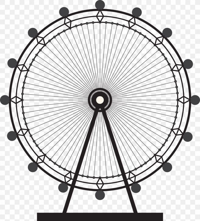 Bicycle Wheels Ferris Wheel Spoke, PNG, 1391x1539px, Bicycle Wheels, Area, Auto Part, Bicycle, Bicycle Accessory Download Free
