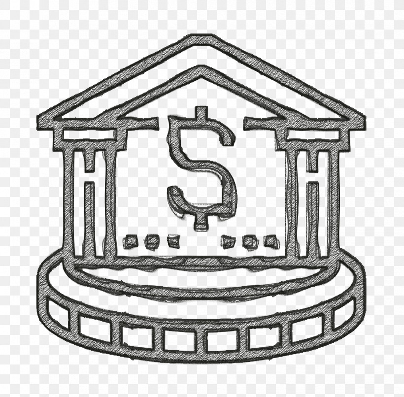 Saving And Investment Icon Bank Icon, PNG, 1224x1204px, Saving And Investment Icon, Architecture, Bank Icon, House, Line Art Download Free