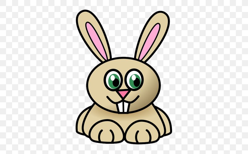 Easter Bunny Rabbit Hare Clip Art, PNG, 512x512px, Easter Bunny, Animation, Artwork, Domestic Rabbit, Flower Download Free