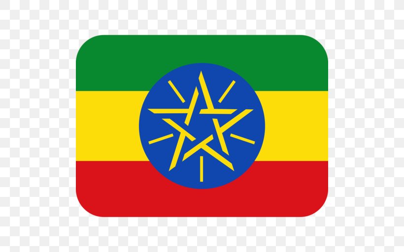 Flag Of Ethiopia National Flag Gallery Of Sovereign State Flags, PNG, 512x512px, Ethiopia, Area, Brand, Emoji, Flag Download Free