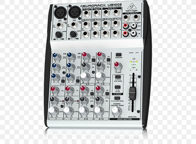 Microphone Audio Mixers Behringer Eurorack Pro RX1602 Behringer Eurorack UB802 8 Input Mixer Power Supply Great Condition, PNG, 800x600px, Watercolor, Cartoon, Flower, Frame, Heart Download Free