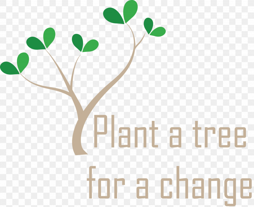 Plant A Tree For A Change Arbor Day, PNG, 3000x2438px, Arbor Day, Biology, Branching, Leaf, Logo Download Free