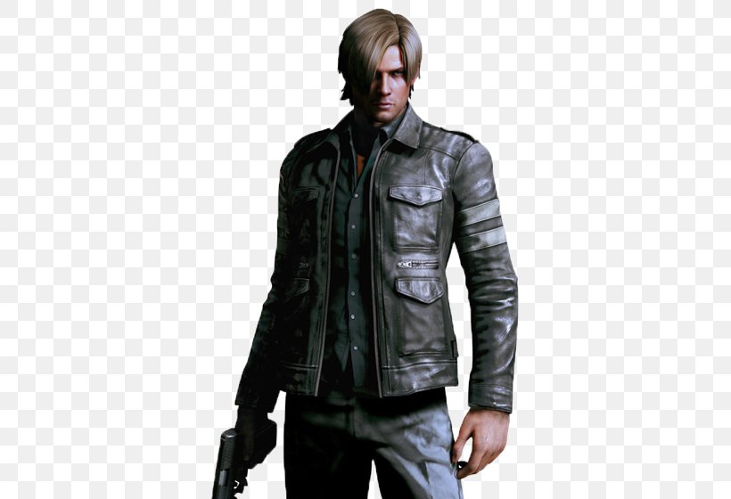 Resident Evil 6 Resident Evil 4 Leon S. Kennedy Chris Redfield Ada Wong, PNG, 500x560px, Resident Evil 6, Ada Wong, Chris Redfield, Jacket, Jill Valentine Download Free