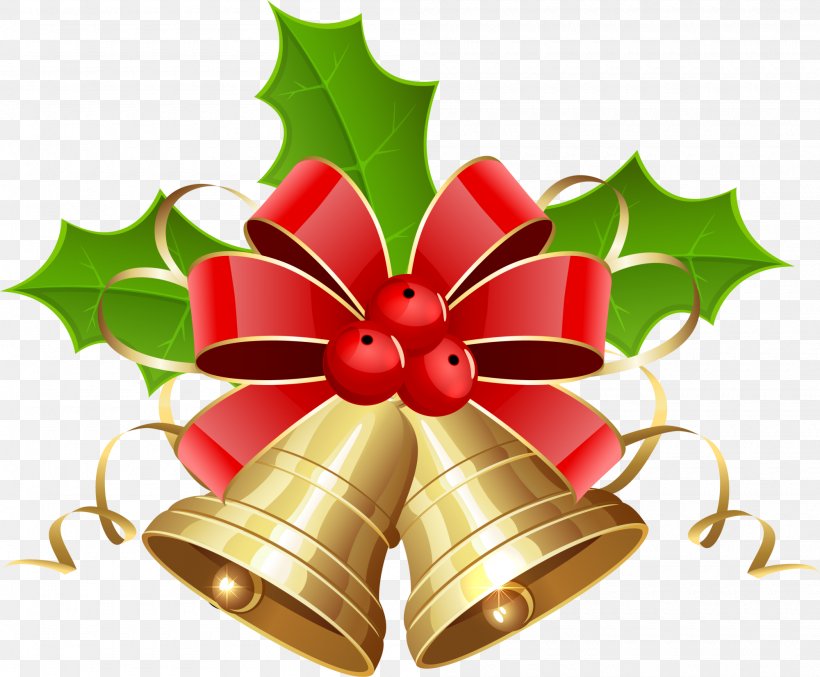 Santa Claus Common Holly Jingle Bell Christmas Clip Art, PNG, 2000x1653px, Santa Claus, Aquifoliaceae, Aquifoliales, Bell, Christmas Download Free