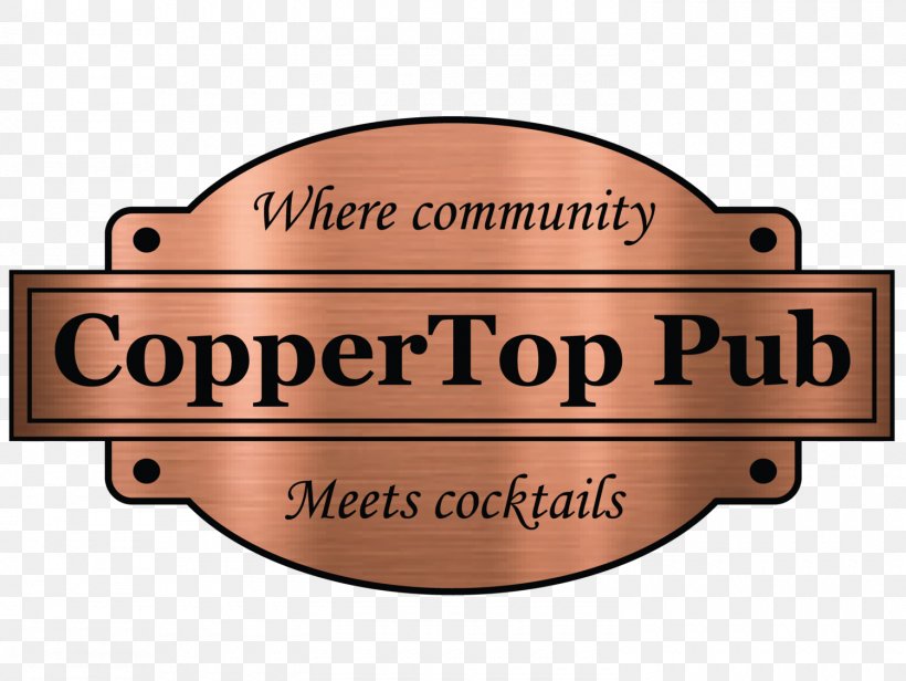 Copper Top Pub Logo Chillicothe Road Label Font, PNG, 1500x1127px, Logo, Brand, Kirtland, Label, Material Download Free