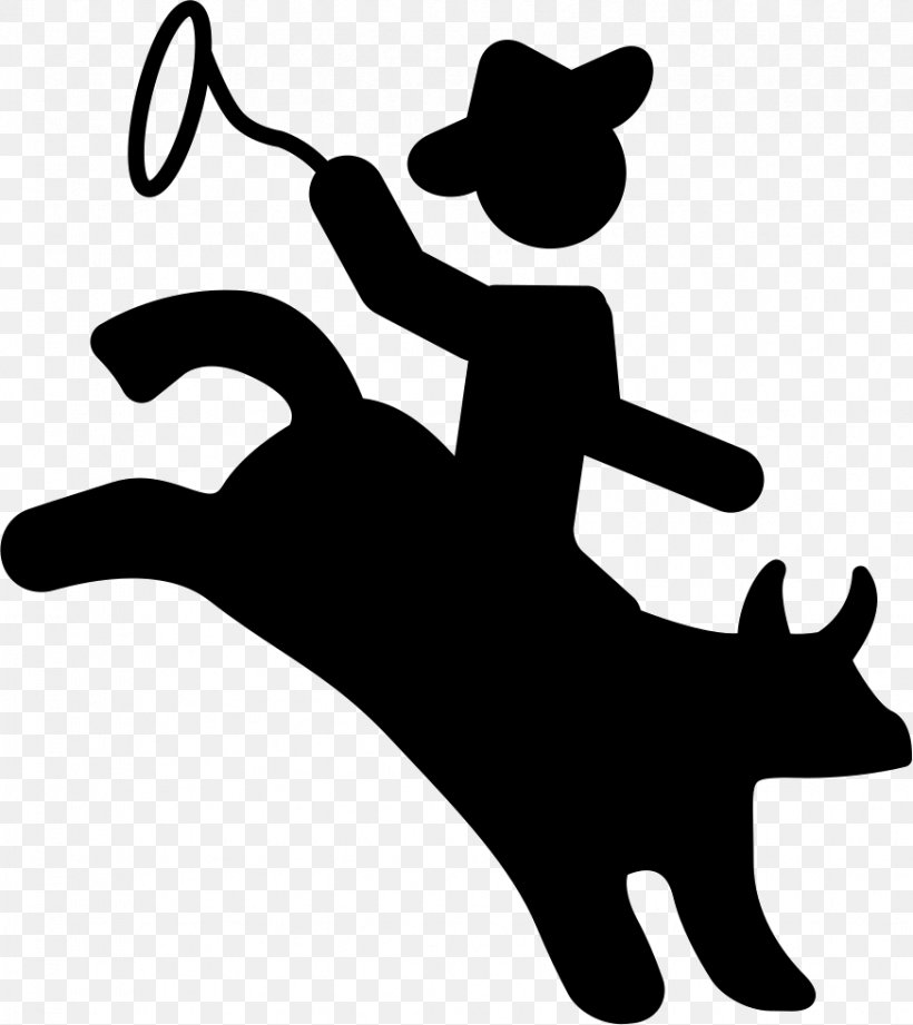 Rodeo Clip Art, PNG, 873x981px, Rodeo, Blackandwhite, Bronco, Cartoon, Cowboy Download Free