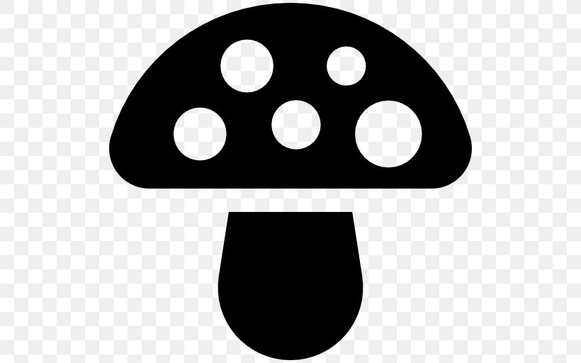 Amanita Muscaria Mushroom Fungus, PNG, 512x512px, Amanita Muscaria, Amanita, Black, Black And White, Fungus Download Free