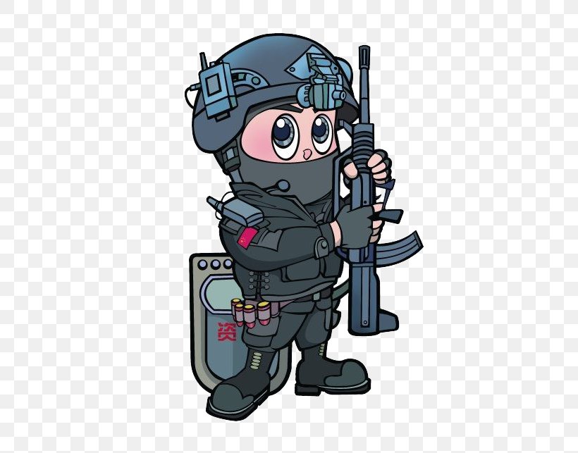 Cartoon Special Police Illustration, PNG, 440x643px, Cartoon, Animation, Art, Drawing, Fictional Character Download Free