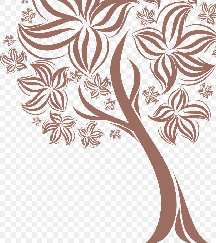 Tree Poster Euclidean Vector, PNG, 1858x2086px, Tree, Area, Art, Drawing, Flora Download Free