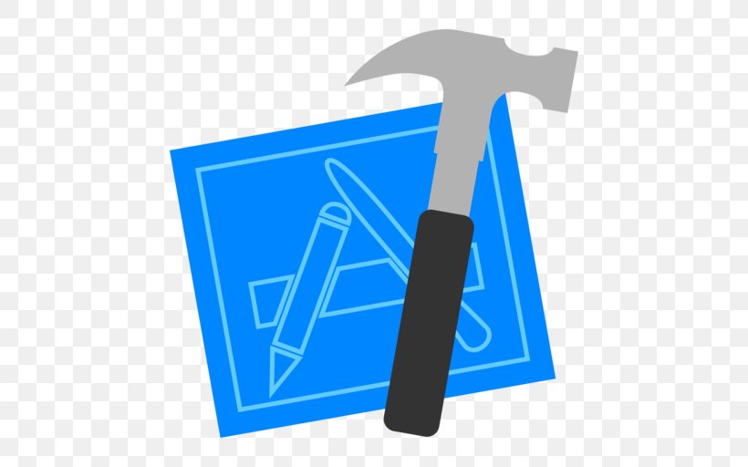 Xcode MacOS, PNG, 512x512px, Xcode, App Store, Apple, Blue, Brand Download Free