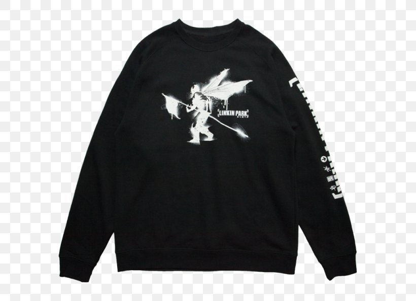 Linkin Park T-shirt Hoodie Hybrid Theory Bluza, PNG, 594x594px, Linkin Park, Black, Bluza, Brand, Clothing Download Free