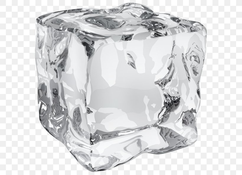 Ice Cube Clip Art, PNG, 600x596px, Ice Cube, Art, Black And White, Crystal, Cube Download Free