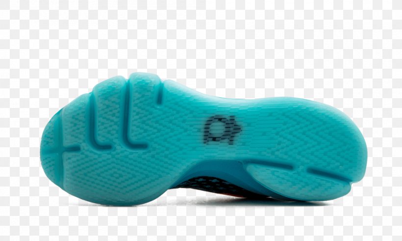 Oklahoma City Thunder Nike Zoom KD Line Shoe Sneakers, PNG, 1000x600px, Oklahoma City Thunder, Aqua, Azure, Blue, Cross Training Shoe Download Free