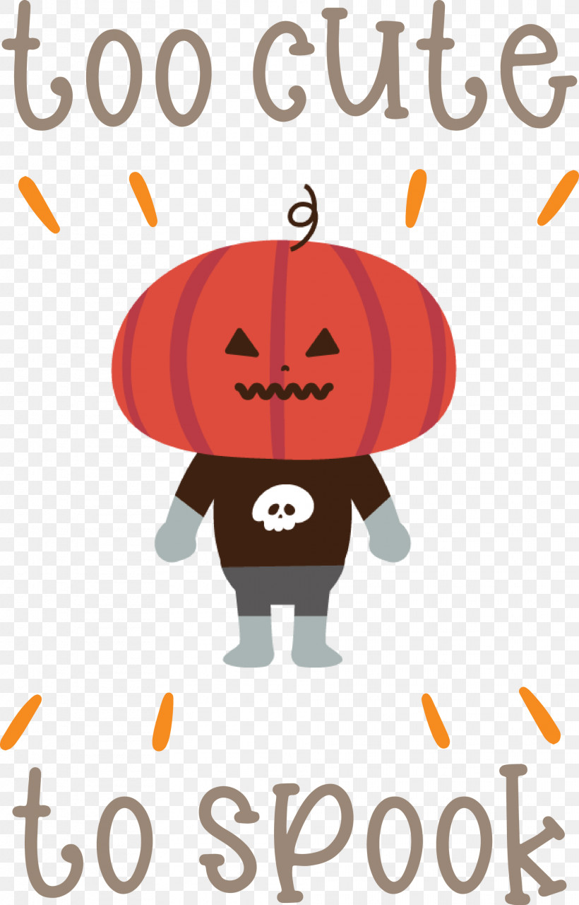 Halloween Too Cute To Spook Spook, PNG, 1921x3000px, Halloween, Behavior, Cartoon, Happiness, Human Download Free