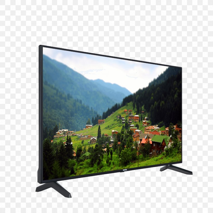 LED-backlit LCD 1080p Vestel Television Smart TV, PNG, 1000x1000px, 4k Resolution, Ledbacklit Lcd, Ambilight, Computer Monitor, Computer Monitor Accessory Download Free