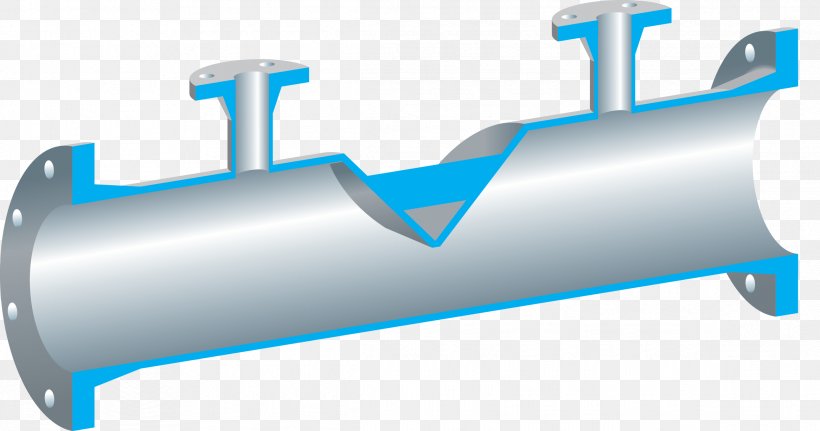 Pipe Flow Measurement Wedge Orifice Plate Primary Flow Element, PNG, 2332x1227px, Pipe, Cone, Cylinder, Flow Measurement, Gas Download Free