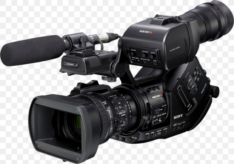 XDCAM HD Video Cameras Sony PMW-EX1, PNG, 823x577px, Xdcam, Active Pixel Sensor, Camera, Camera Accessory, Camera Lens Download Free