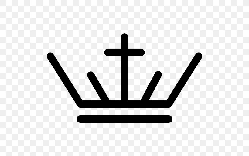 Cross And Crown Logo Coroa Real, PNG, 512x512px, Cross And Crown, Black And White, Christian Cross, Coroa Real, Cross Download Free