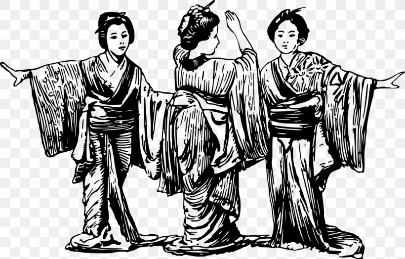 Japan Memoirs Of A Geisha Clip Art, PNG, 1280x819px, Japan, Art, Black And White, Clothing, Costume Download Free