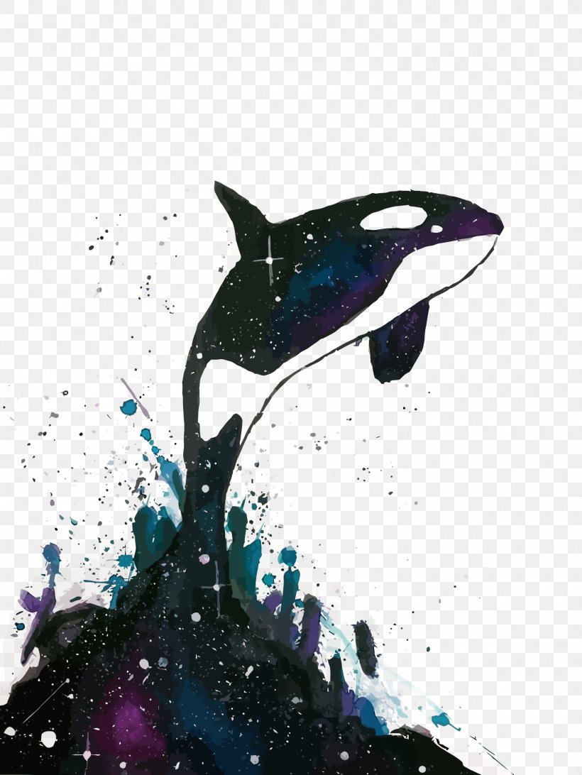 Vector Leap Of The Killer Whale, PNG, 1500x1998px, Killer Whale, Animal, Baleen Whale, Cetacea, Dolphin Download Free