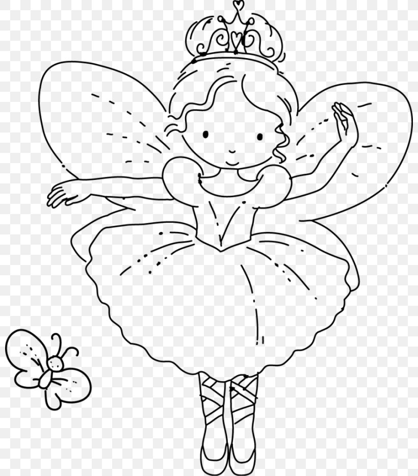 Coloring Book Ballet Dance Fairy Drawing, PNG, 800x934px, Watercolor, Cartoon, Flower, Frame, Heart Download Free