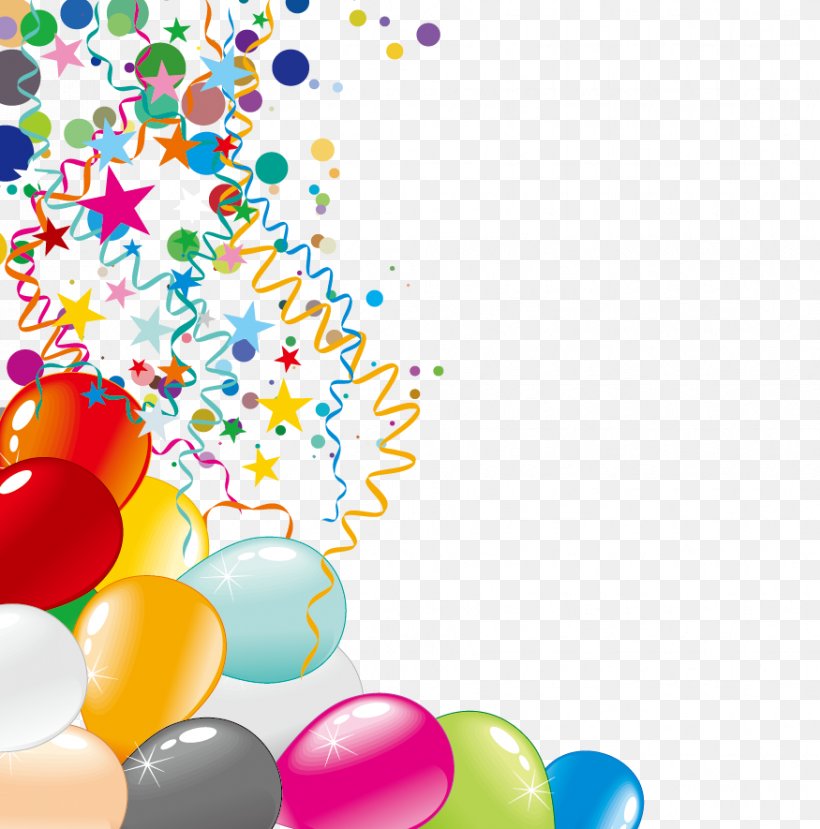 Confetti Balloon Party Carnival, PNG, 875x885px, Confetti, Balloon, Birthday, Carnival, Festival Download Free