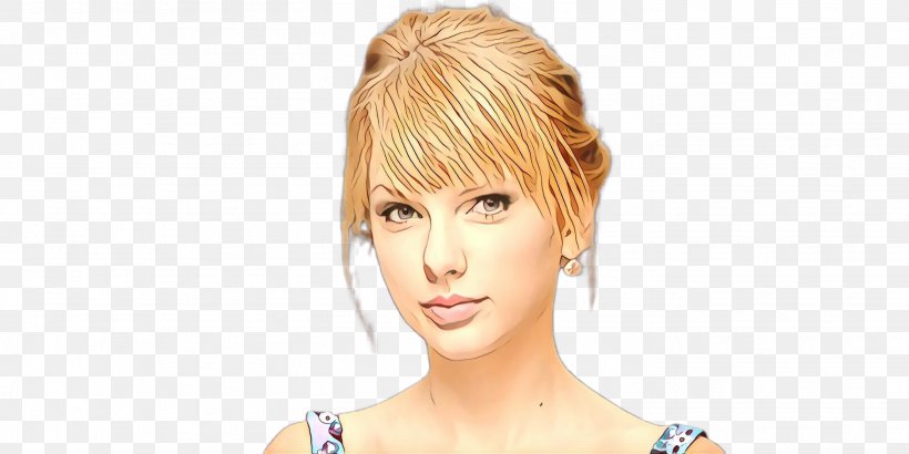 Hair Face Blond Hairstyle Chin, PNG, 2828x1415px, Cartoon, Bangs, Beauty, Blond, Chin Download Free
