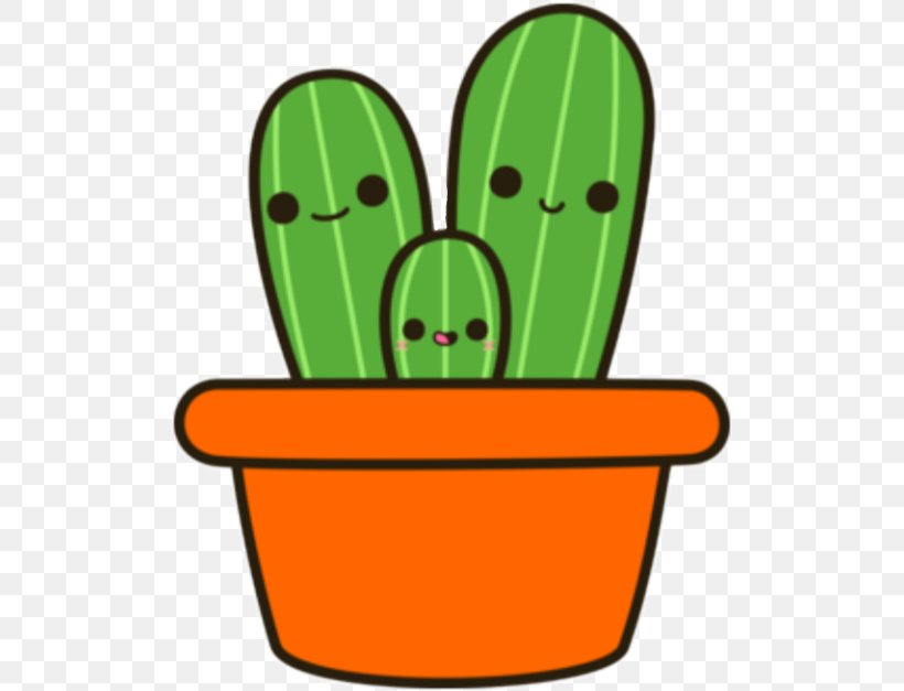 Cactus Clip Art Succulent Plant Image Drawing, PNG, 509x627px, Cactus, Cuteness, Drawing, Flowerpot, Green Download Free