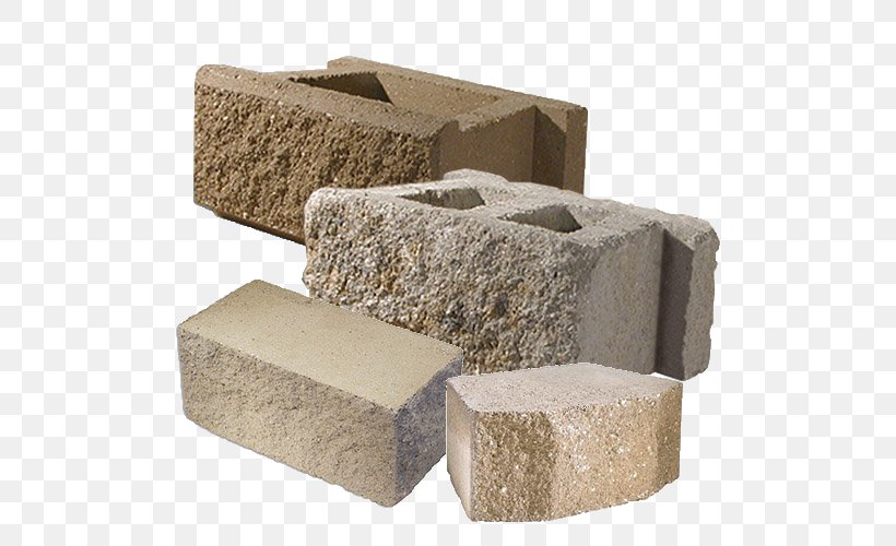 Concrete Masonry Unit Retaining Wall Precast Concrete, PNG, 500x500px, Masonry, Brick, Cement, Concrete, Concrete Masonry Unit Download Free