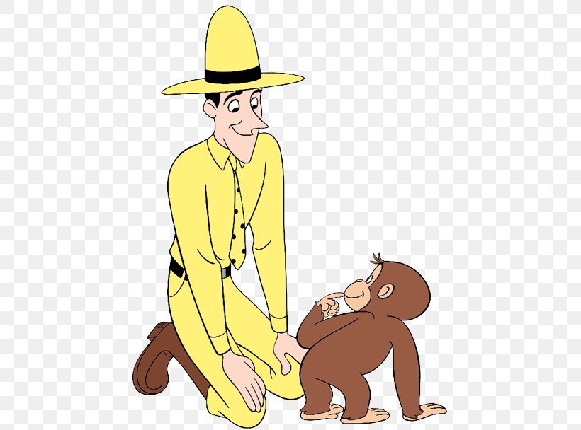 Curious George Hat Clip Art, PNG, 450x608px, Curious George, Art, Boy ...