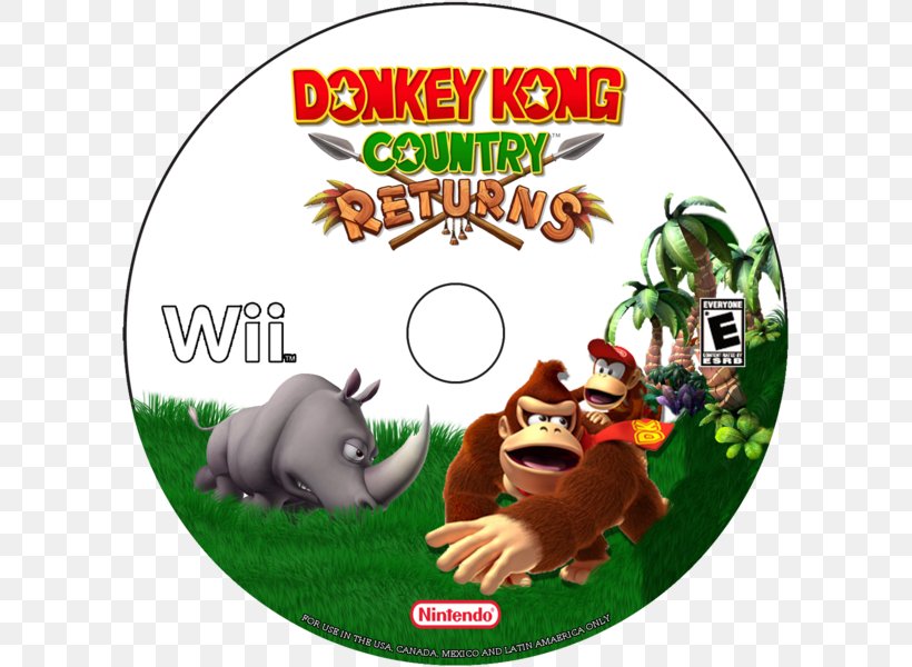 Donkey Kong Country Returns Donkey Kong Country: Tropical Freeze Donkey Kong Land DK: Jungle Climber Nintendo 3DS, PNG, 600x600px, Donkey Kong Country Returns, David Wise, Dk Jungle Climber, Donkey Kong, Donkey Kong Country Download Free