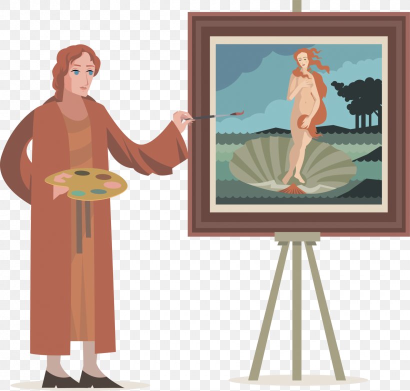 Easel Background, PNG, 1680x1603px, Birth Of Venus, Artist, Easel, Oil Painting, Painter Download Free