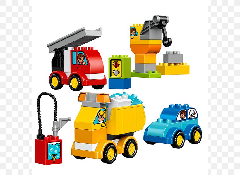 LEGO 10816 DUPLO My First Cars And Trucks Lego Duplo Toy, PNG, 686x600px, Car, Automotive Design, Lego, Lego 60107 City Fire Ladder Truck, Lego Canada Download Free