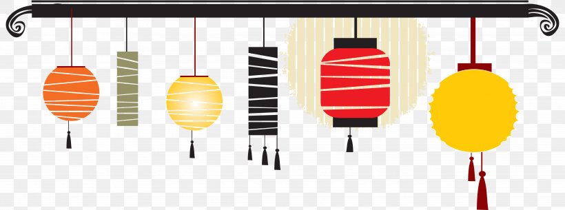 Paper Lantern Chinese New Year Clip Art, PNG, 5047x1881px, Paper Lantern, Brand, Chinese Calendar, Chinese New Year, Lantern Download Free