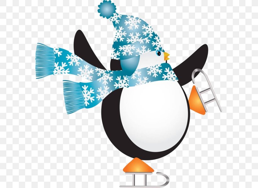 Penguin Ice Skating Ice Skate Ice Rink Clip Art, PNG, 595x600px, Ice Skating, Beak, Bird, Christmas, Figure Skating Download Free