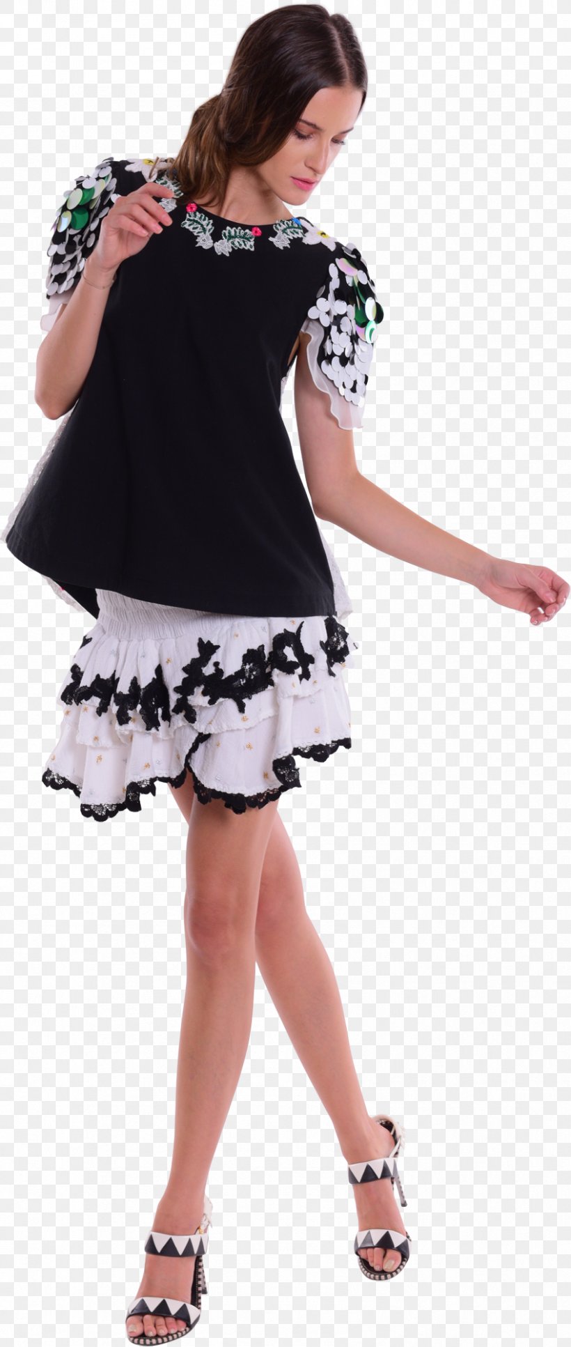 Clothing Dress Fashion Costume Skirt, PNG, 848x2000px, Watercolor, Cartoon, Flower, Frame, Heart Download Free