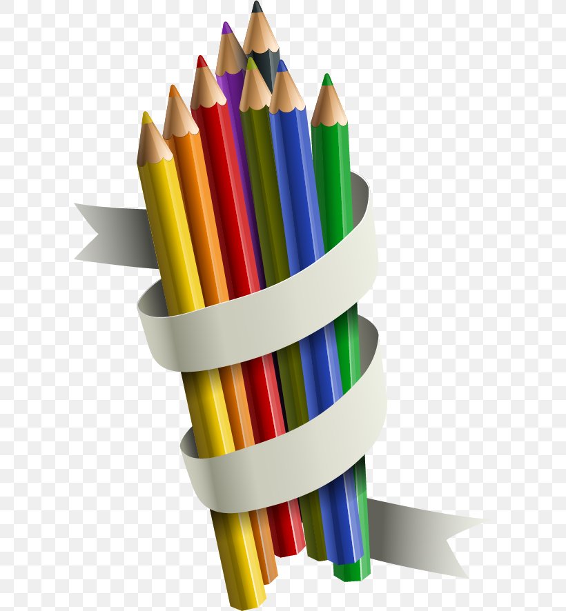 Colored Pencil, PNG, 606x886px, Pencil, Advertising, Color, Colored Pencil, Exhibition Download Free