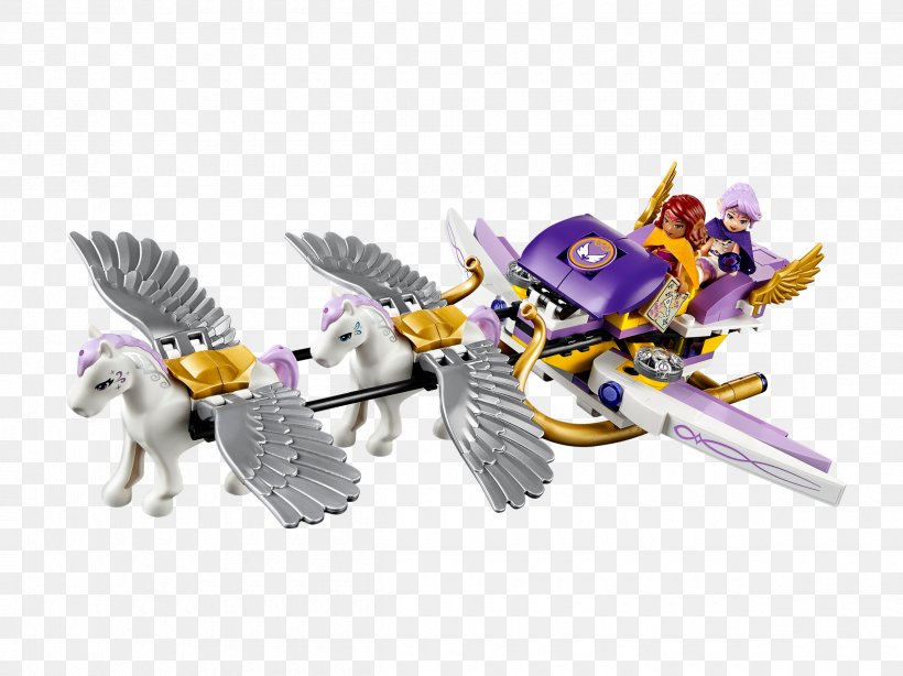 LEGO 41077 Elves Aira's Pegasus Sleigh Toy Block LEGO Friends, PNG, 2400x1799px, Lego, Action Figure, Amazoncom, Figurine, Lego Canada Download Free