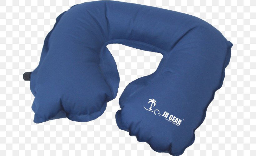 Pillow Inflatable Bedding Igloo Neck, PNG, 674x500px, Pillow, Bag, Bedding, Blue, Camping Download Free