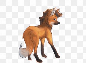 Fox - Fox Maned Wolf Pony Dog PNG