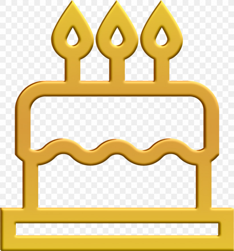 Anniversary, birthday, cake, celebration, event icon - Free download