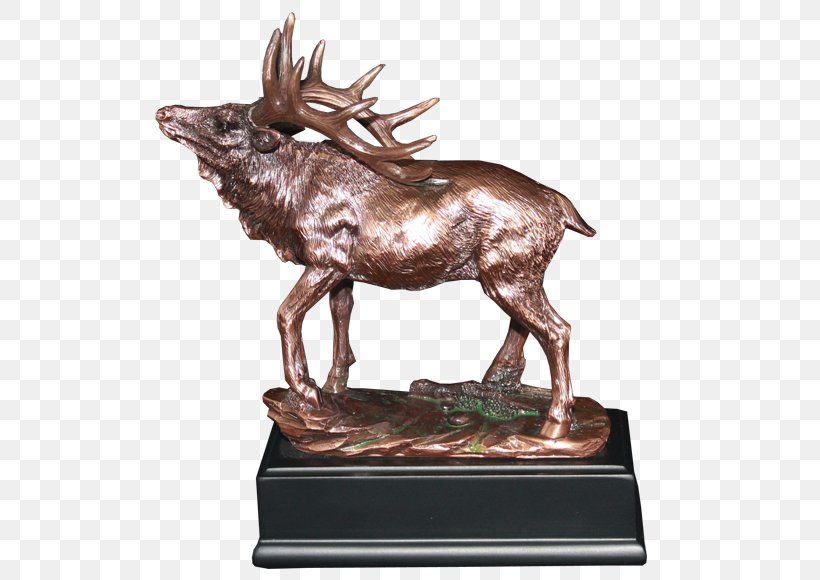 Bronze Sculpture Elk Statue Deer, PNG, 580x580px, Bronze Sculpture, Antler, Bronze, Copper, Deer Download Free