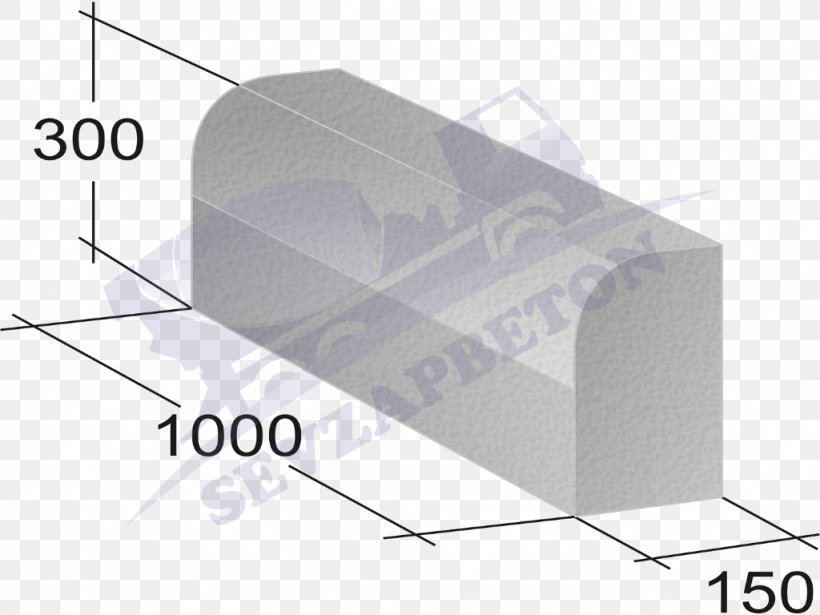 Curb Concrete Paver Chanzo Stone, PNG, 1024x768px, Curb, Beam, Concrete, Diagram, Paver Download Free