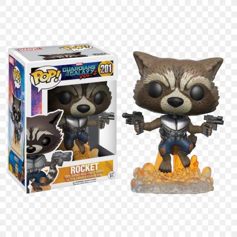 Rocket Raccoon Star-Lord Groot Funko Action & Toy Figures, PNG, 1000x1000px, Rocket Raccoon, Action Toy Figures, Bobblehead, Figurine, Funko Download Free