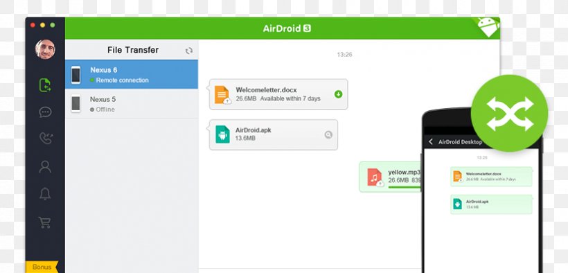 Android Computer Software AirDroid Computer Program, PNG, 830x399px, Android, Airdroid, Brand, Communication, Computer Download Free
