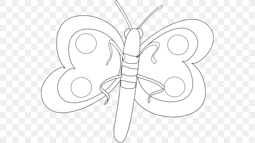 Butterfly Wing Line Art Insect Sketch, PNG, 555x460px, Watercolor, Cartoon, Flower, Frame, Heart Download Free