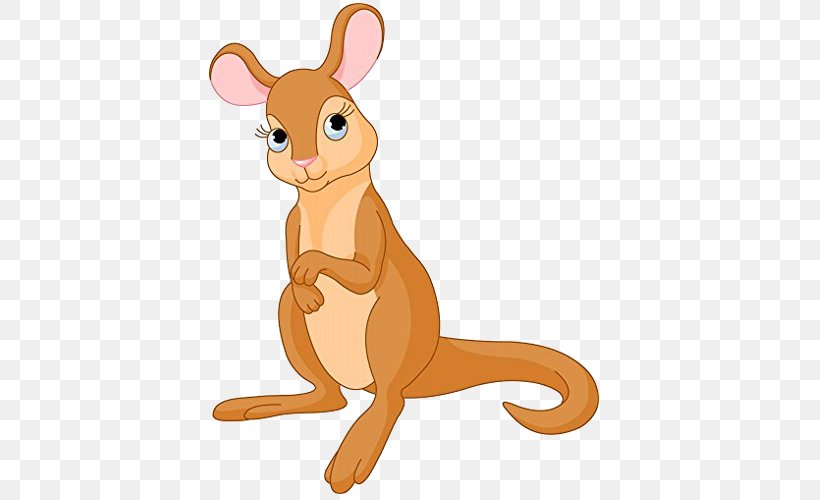 Clip Art Baby Kangaroos Image Illustration, PNG, 500x500px, Kangaroo, Animal Figure, Carnivoran, Cuteness, Fauna Download Free